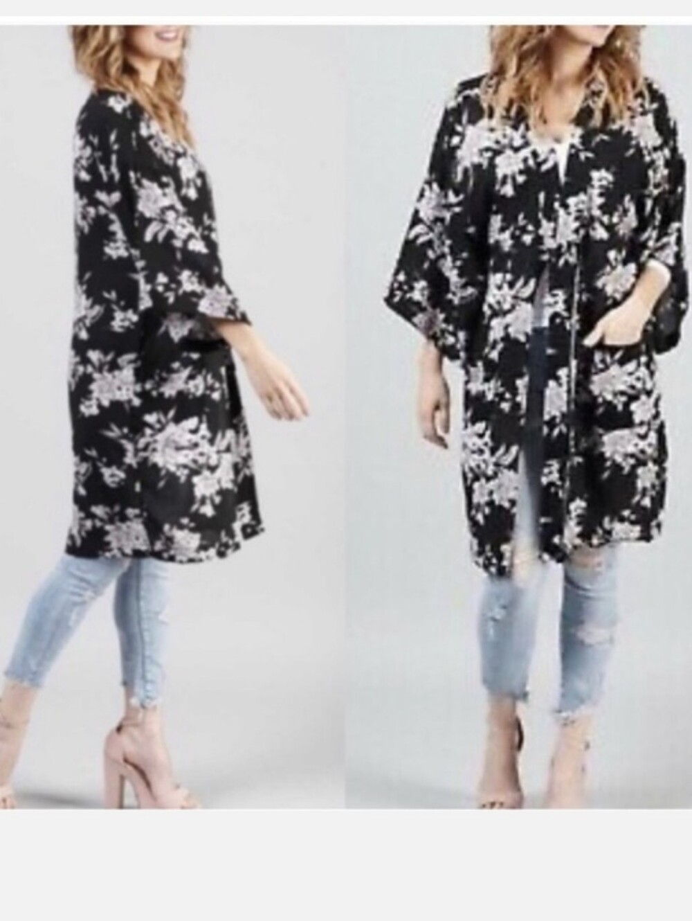 Spiritual Gangster Floral Kimono